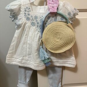 Tommy Bahama 12 Month Girl Set